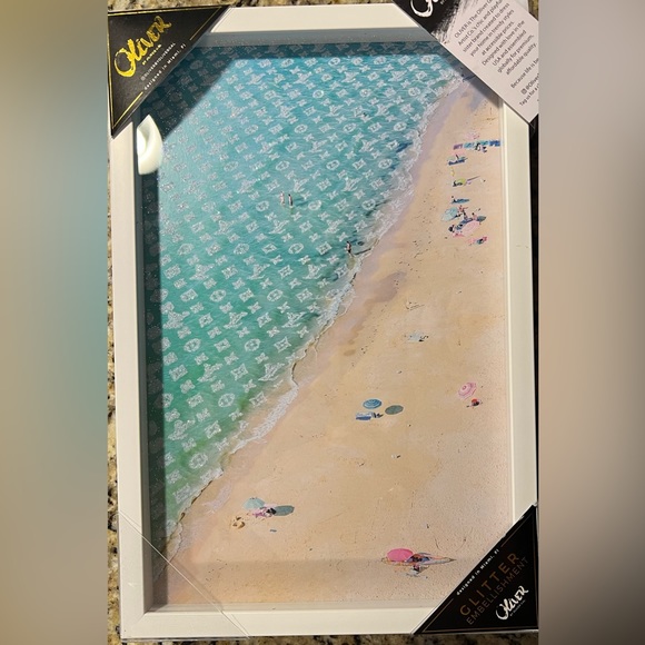 Oliver Gal Wall Decor Oliver Gal Louis Vuitton Beach Ocean Water